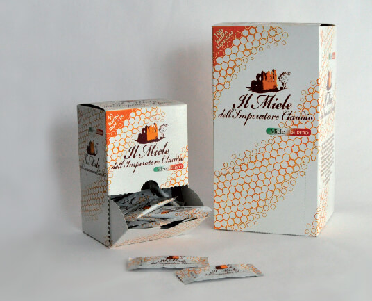 Il Miele dell'Imperatore Claudio - packaging design