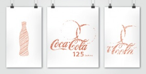 Coca Cola Presentazione logo per i 125 anni